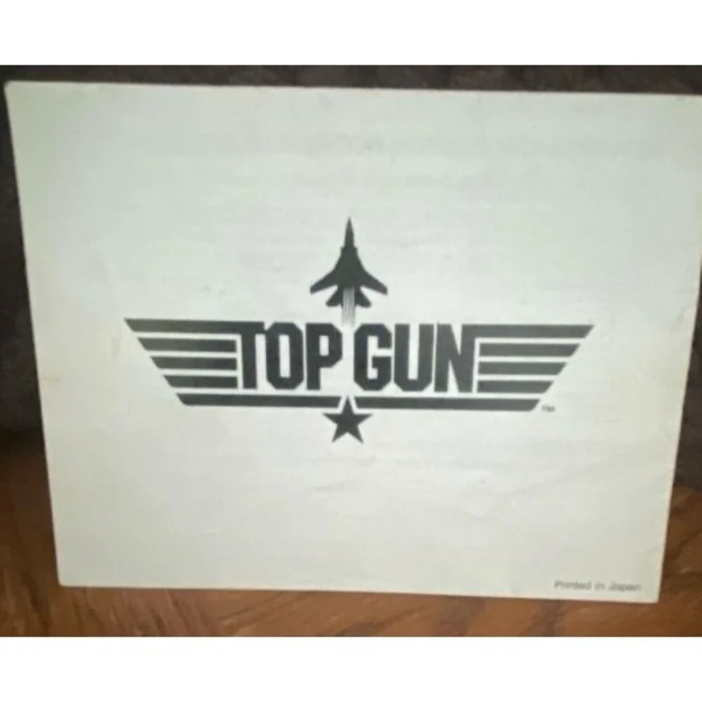 Nintendo NES Top Gun Original Instruction Manual Booklet, Konami, English